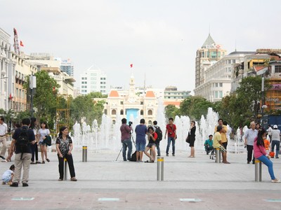 TPHCM muốn mở rộng không gian đi bộ ở khu vực trung tâm thành phố, bắt đầu từ phố đi bộ Nguyễn Huệ.