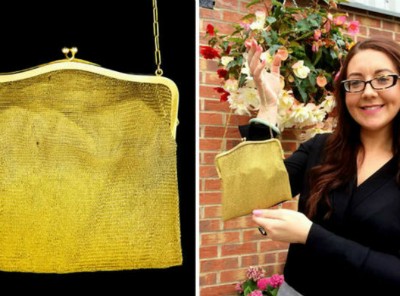 Chuyên gia đồ cổ tìm ra tên của chiếc túi và người sở hữu nó. Ảnh: Express.