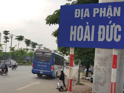 Huyện Hoài Đức sẽ lên quận vào năm 2020