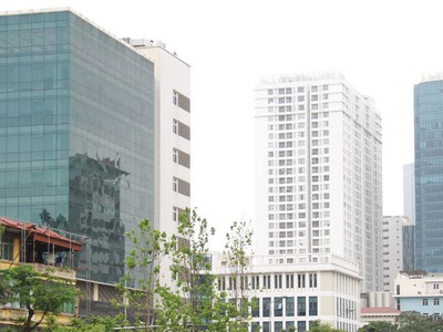 Văn phòng cho thuê ở Hà Nội giữ nhịp tăng giá.