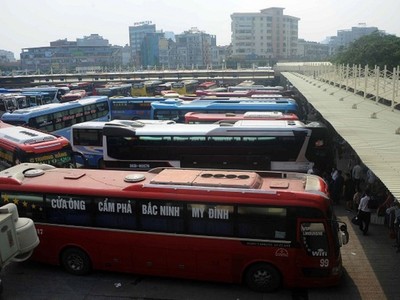 Các bến xe khách liên tỉnh hiện có của Hà Nội sẽ được được chuyển chức năng.