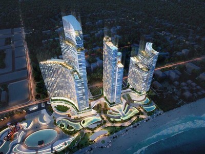 Phối cảnh dự án Sun Bay Park Hotel & Resort.