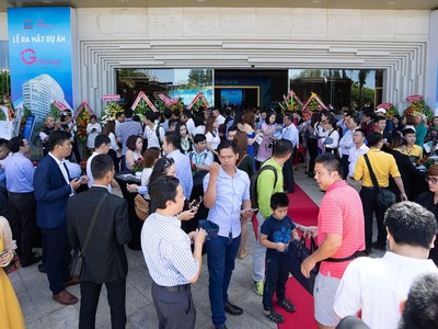 Hơn 1700 khách hàng và nhà đầu tư tham dự, với 1000 căn hộ được đặt mua chỉ sau 1 giờ mở bán, là những con số ấn tượng trong "Lễ ra mắt dự án Vũng Tàu Gateway".