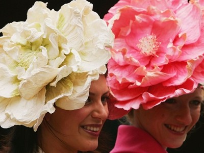 Người tham gia một sự kiện đua ngựa tại Anh. Ảnh: AFP.