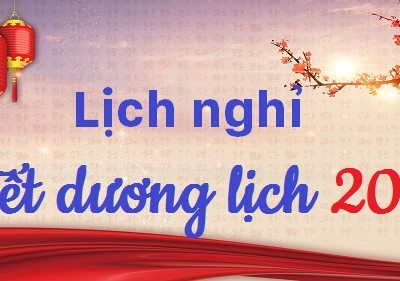 Tết Dương lịch 2019 được nghỉ 4 ngày liên tiếp