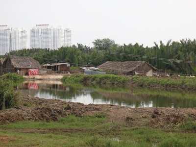 Dự án Phước Kiển có quỹ đất lớn nhất, khoảng 90 ha, triển khai gần 10 năm nhưng vẫn chưa giải phóng xong mặt bằng.