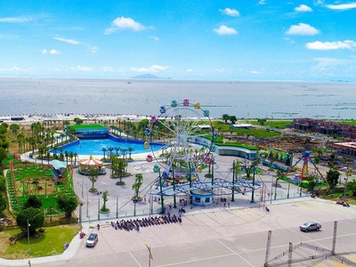 Toàn cảnh công viên giải trí Phú Cường Land.