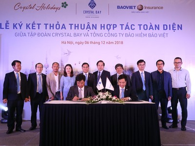 Tập đoàn Crystal Bay và Tổng công ty Bảo hiểm Bảo Việt hợp tác toàn diện