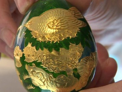 Quả trứng này là một trong 12 quả được sản xuất cho một cuộc thi do Cadbury's tổ chức từ năm 1983.