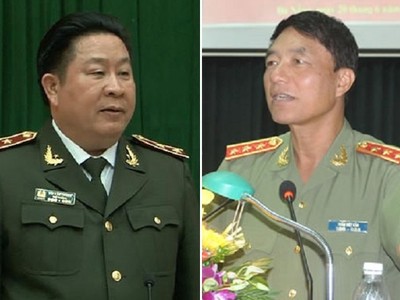 Ông Bùi Văn Thành và ông Trần Việt Tân.