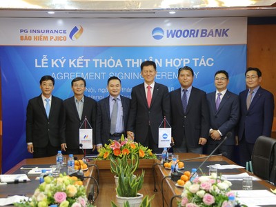 Bảo hiểm PJICO hợp tác cùng Ngân hàng Woori bank
