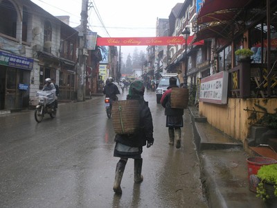 Phố cổ Cầu Mây Sa Pa là nơi có những khu đất vàng chuẩn bị được bán đấu giá.