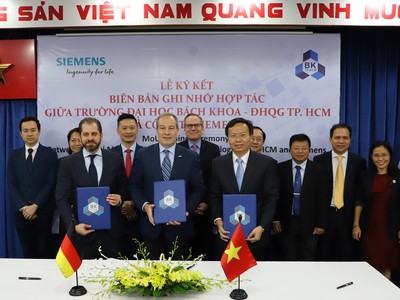 Lễ ký biên bản ghi nhớ giữa 2 bên.