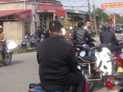 Chi nhánh ngân hàng ở xã Vũ Tiến vừa bị cướp.