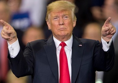 Tổng thống Mỹ Donald Trump. Ảnh: AP..