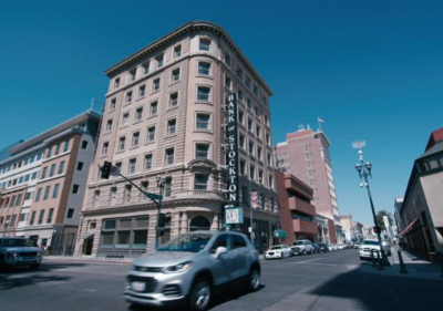 Trung tâm thành phố Stockton. Ảnh: CNN.