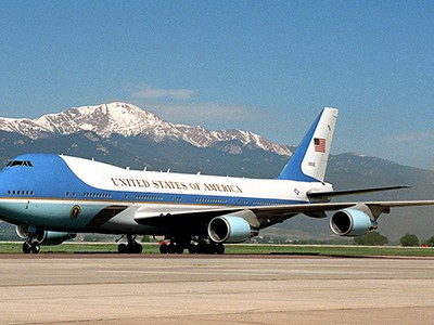 Chuyên cơ Air Force One của tổng thống Mỹ. Ảnh: White House.