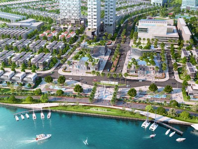 Mua biệt thự One River được tặng du thuyền Yamaha