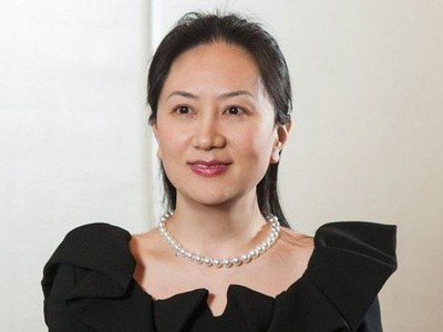 Giám đốc tài chính Huawei Mạnh Vãn Chu (Ảnh: AFP).