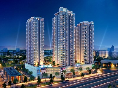 Phối cảnh 3D Tổ hợp căn hộ The Zen Residence.