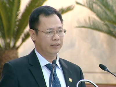 Ông Vũ Quang Hùng - Giám đốc Sở Xây dựng TP Đà Nẵng vừa nhận quyết định điều động giữ chức Bí thư Quận uỷ Liên Chiểu.