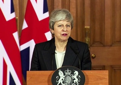 Thủ tướng Anh Theresa May. Ảnh: CNN.