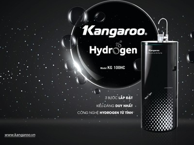 Kangaroo, ra mắt máy lọc nước Hydrogen từ tính đầu tiên tại Việt Nam