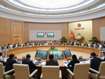 Phiên họp Chính phủ thường kỳ tháng 3/2019. - Ảnh: VGP/Quang Hiếu.