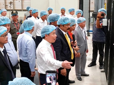 Tháng 3/2019, Tân Hiệp Phát chính thức khai trương Nhà máy thứ 4 tại Hậu Giang.