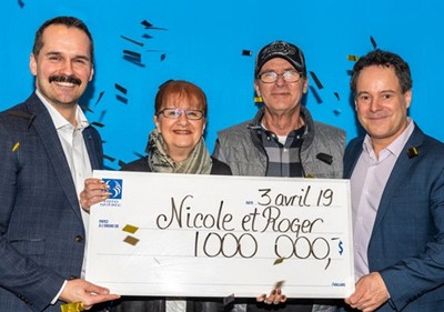 Đôi vợ chồng Canada biết mình trúng vé số sau gần một năm. Ảnh: Bild.