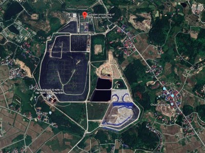 Khu vực bãi rác Nam Sơn.