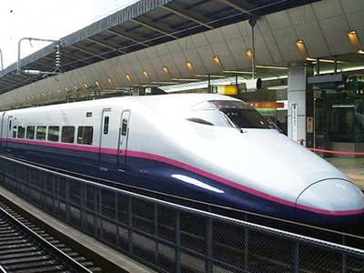 Tàu cao tốc ở Nhật Bản. Ảnh: Japan Railway.