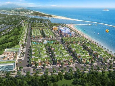 Sở hữu vị trí chiến lược ngay trung tâm khu đô thị cảng Lagi, Queen Pearl Marina Complex là dự án nhà phố biển thương mại quy mô lớn nhất và bài bản nhất Lagi hiện nay.