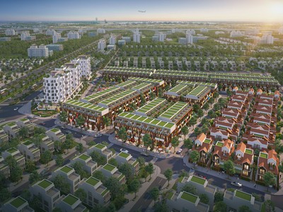 Toàn cảnh dự án Long T hành central.