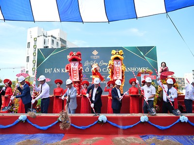 Lễ khởi công khu nhà ở cao cấp Naman Homes.