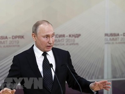 Tổng thống Nga Vladimir Putin. (Nguồn: AFP/TTXVN).
