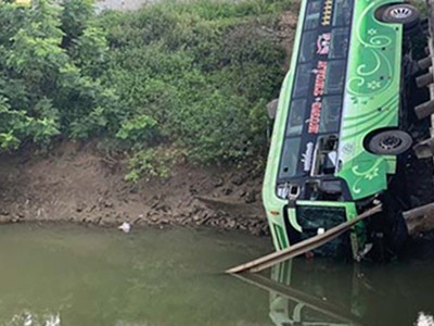 Hiện trường tai nạn. Ảnh: Lam Sơn.