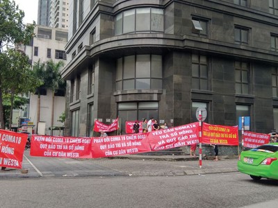 Coma 18 chưa bàn giao sổ hồng và quỹ bảo trì cho cư dân tòa nhà Westa với lý do "không có tiền".