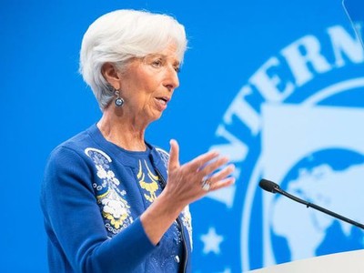 Giám đốc điều hành quỹ tiền tệ quốc tế Christine Lagarde.