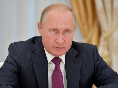 Tổng thống Putin tại Điện Kremlin hồi đầu năm nay. Ảnh: TASS.