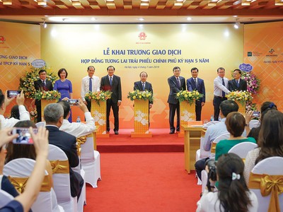 Chính thức ra mắt hợp đồng tương lai trái phiếu chính phủ