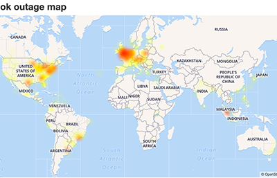 Châu Âu là khu vực nhiều người không truy cập được Facebook nhất.