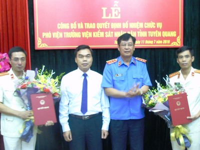 Viện Kiểm sát nhân dân tối cao, Bộ Giao thông vận tải, Bộ Giáo dục và Đào tạo bổ nhiệm nhân sự mới