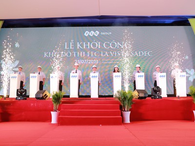 FLC động thổ khu đô thị FLC La Vista Sadec tại “thành phố hoa” Sa Đéc