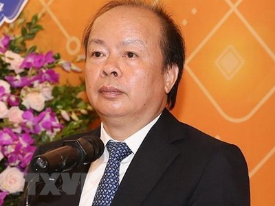 Ông Huỳnh Quang Hải, Thứ trưởng Bộ Tài chính. (Ảnh: Phạm Hậu/TTXVN).