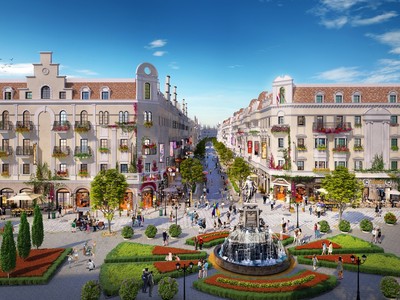 Kiến trúc và cảnh quan mang đậm phong cách châu Âu của Shophouse Europe