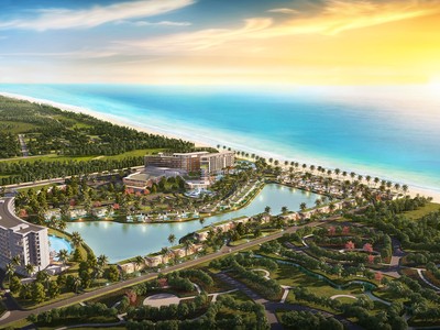 Toàn cảnh dự án Mövenpick Resort Waverly Phú Quốc.