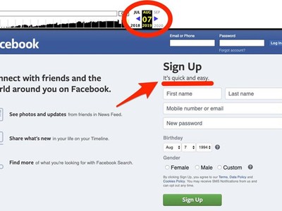 Facebook lặng lẽ thay đổi slogan mới vào ngày 7/8. Ảnh: Business Insider.