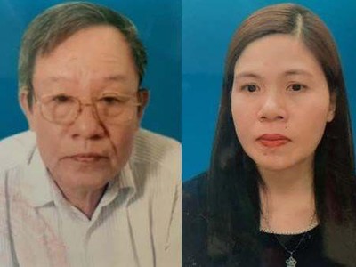 Phạm Tiến Độ và Khâu Thị Phượng. Ảnh: Công an cung cấp.