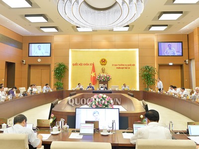 Dự kiến Phiên họp lần thứ 37 của Ủy ban Thường vụ Quốc hội diễn ra từ ngày 9/9 đến ngày 21/9.